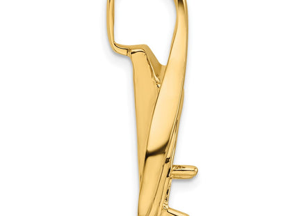 14K gold mounting, alternate view