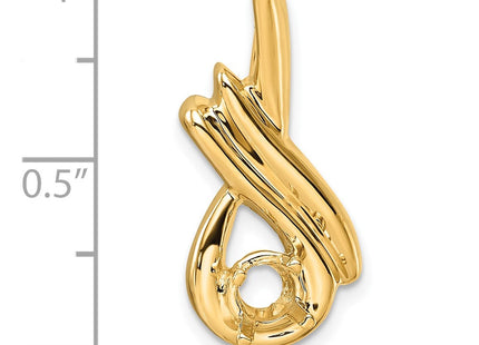 14K gold mounting, another view