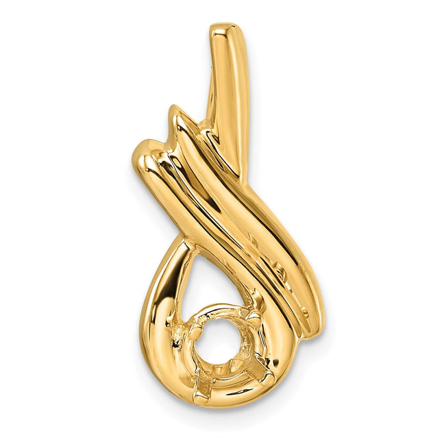 14K gold mounting