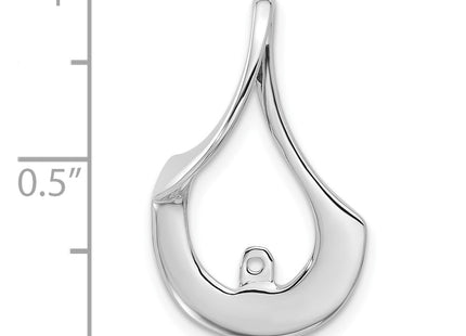 14K white gold mounting, further view