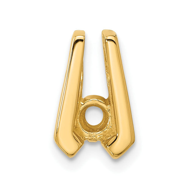 14K gold mounting