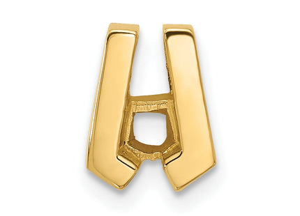14k Holds Stone Slide Mounting Fits up to Regular/ Fancy or Reversible Omega (Style XS509)