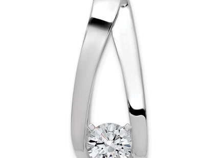 14K white gold diamond mounting, another view