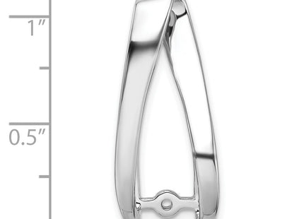 14K white gold diamond mounting, further view