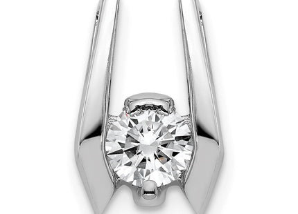 14K white gold diamond pendants & charm
