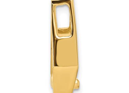 14k Holds Stone Slide Mounting Fits up to Regular/ Fancy or Reversible Omega (Style XS657)