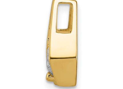 14K gold mounting, alternate view