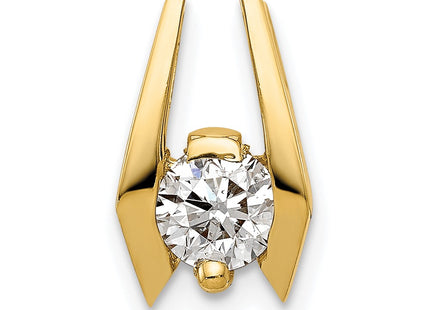 14K gold diamond pendants & charm