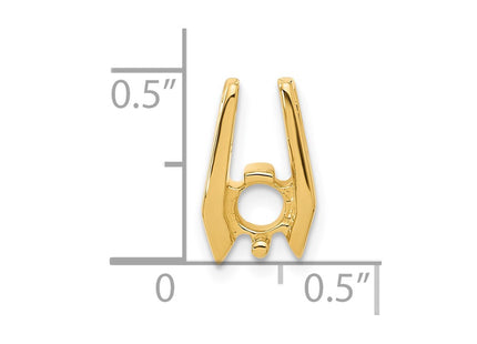 14K gold mounting, another view