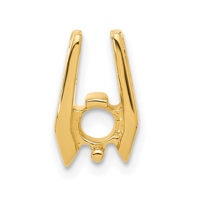 14K gold mounting