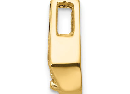 14K gold diamond pendants & charm, alternate view