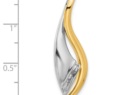 14k Two-tone Jewelry Style XS702 - Classique Jewelry Inc.