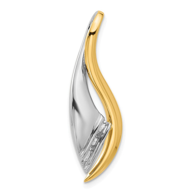 14k Two-tone Jewelry Style XS702 - Classique Jewelry Inc.