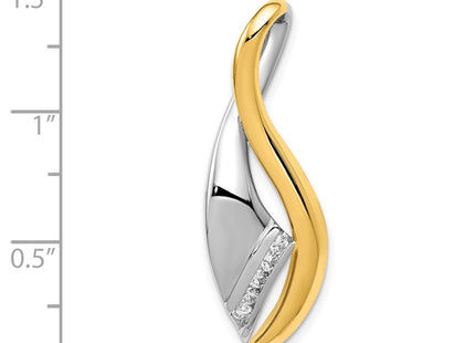 14k Two-tone Jewelry Style XS702AA - Classique Jewelry Inc.