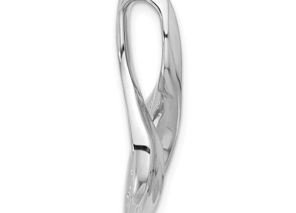 14K white gold diamond mounting, alternate view