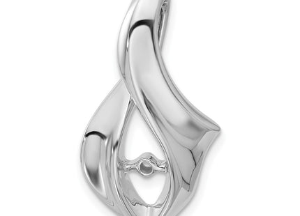 14K white gold diamond mounting