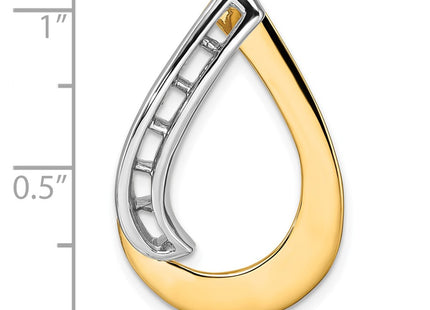 14k Two-tone Jewelry Style XS895 - Classique Jewelry Inc.