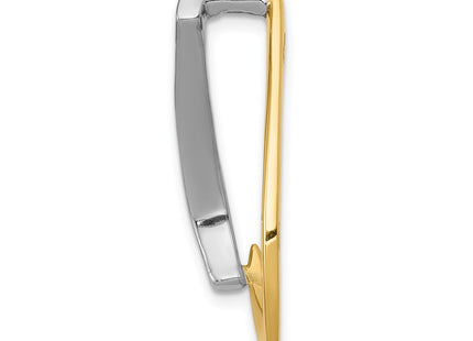 14k Two-tone Jewelry Style XS895A - Classique Jewelry Inc.