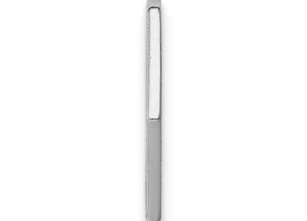 Sterling Silver Rhodium Non-enameled Attachable Emblem Medical Charm (Style XSM89N)