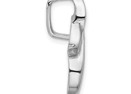 14K white gold diamond mounting, alternate view
