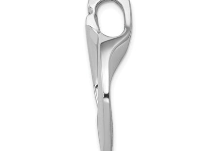 14K white gold diamond mounting, alternate view
