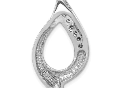 14K white gold diamond mounting, further view