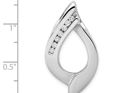 14K white gold diamond mounting, another view