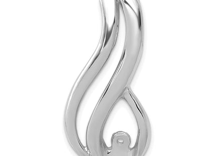 14K white gold pendants & charm, another view