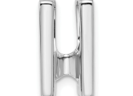 14k White Gold Holds Stone Slide Mounting Fits up to Regular/ Fancy or Reversible Omega (Style XSW59)