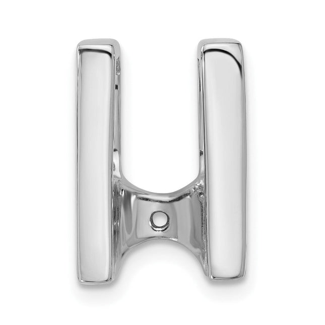 14K white gold mounting