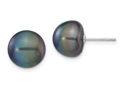 14k White Gold Earrings Style XW100BB - Classique Jewelry Inc.