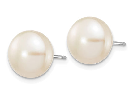 14k White Gold Earrings Style XW100BW - Classique Jewelry Inc.