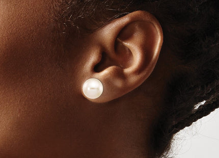 14k White Gold Earrings Style XW100PW - Classique Jewelry Inc.