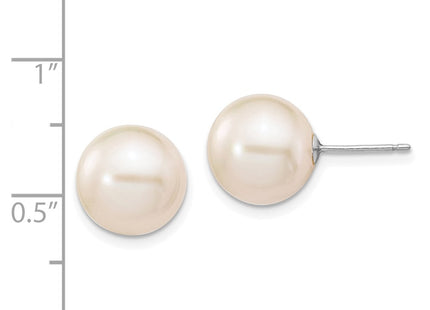 14k White Gold Earrings Style XW100PW - Classique Jewelry Inc.