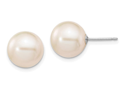 14k White Gold Earrings Style XW100PW - Classique Jewelry Inc.