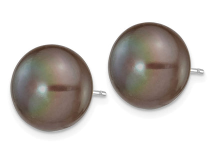 14k White Gold Earrings Style XW110BB - Classique Jewelry Inc.