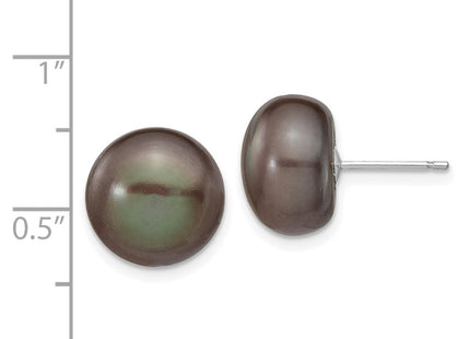 14k White Gold Earrings Style XW110BB - Classique Jewelry Inc.