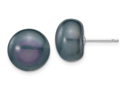 14k White Gold Earrings Style XW110BB - Classique Jewelry Inc.