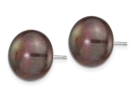 14k White Gold Earrings Style XW120BB - Classique Jewelry Inc.