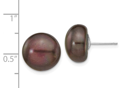 14k White Gold Earrings Style XW120BB - Classique Jewelry Inc.