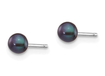 14k White Gold Earrings Style XW30BB - Classique Jewelry Inc.