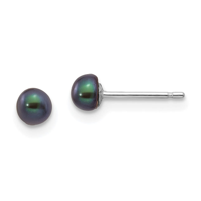 14k White Gold Earrings Style XW30BB - Classique Jewelry Inc.