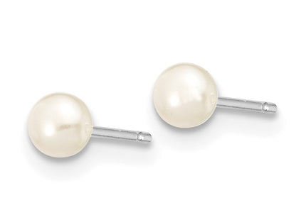 14k White Gold Earrings Style XW30BW - Classique Jewelry Inc.