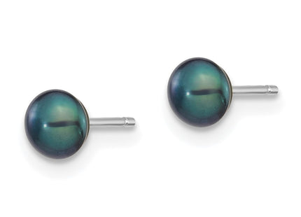 14k White Gold Earrings Style XW40BB - Classique Jewelry Inc.