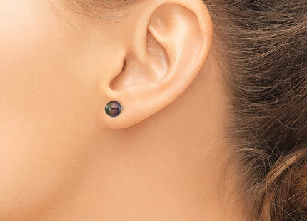 14k White Gold Earrings Style XW70BB - Classique Jewelry Inc.