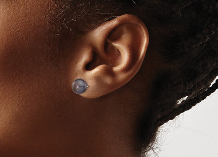 14k White Gold Earrings Style XW80BB - Classique Jewelry Inc.