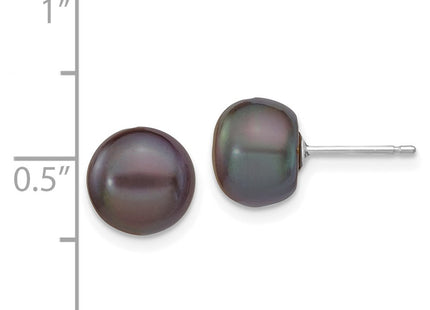 14k White Gold Earrings Style XW80BB - Classique Jewelry Inc.