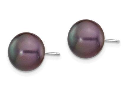 14k White Gold Earrings Style XW90BB - Classique Jewelry Inc.