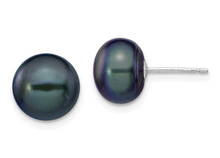 14k White Gold Earrings Style XW90BB - Classique Jewelry Inc.