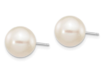 14k White Gold Earrings Style XW90PW - Classique Jewelry Inc.